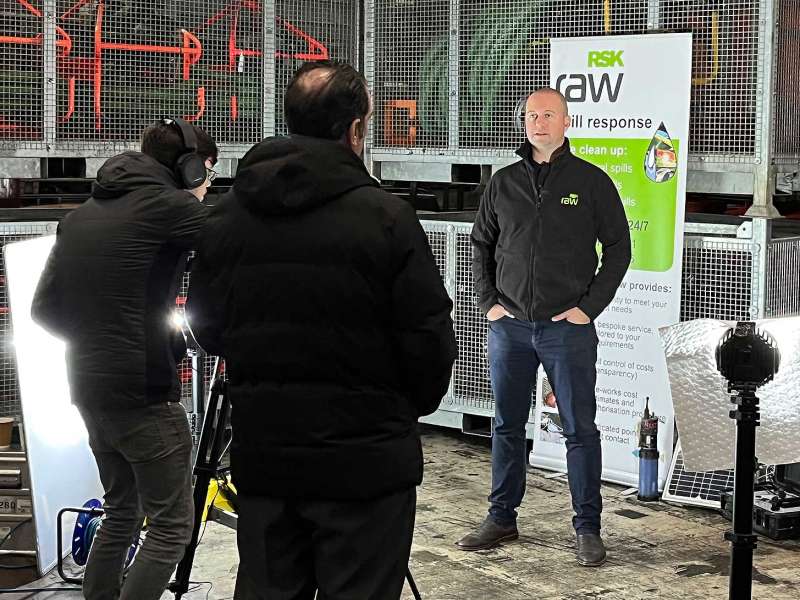 RSK Raw experts filmed for Sky TV programme