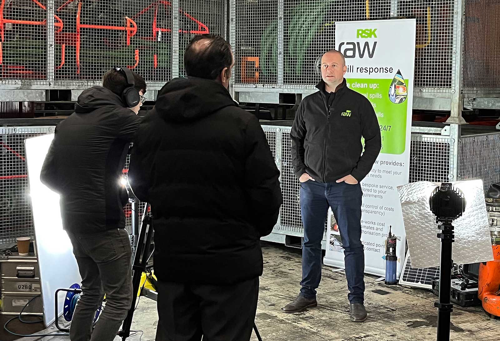 RSK Raw experts filmed for Sky TV programme